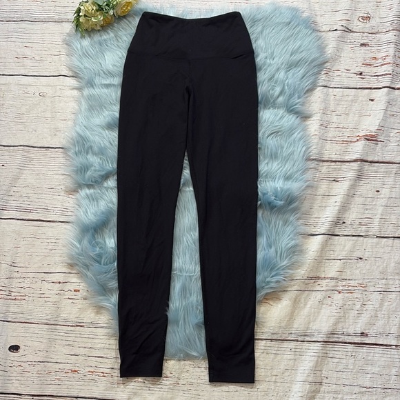 Year Of Ours Basic Black High Waist Leggings sz S - Picture 1 of 7